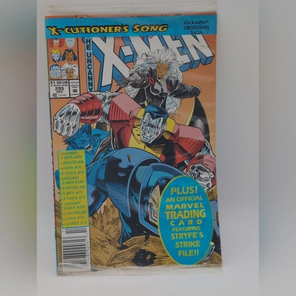 Marvel X Men Comic Books Set Of 5  Inhumans Vs, X-cutioners Song, Rogue, Polybag